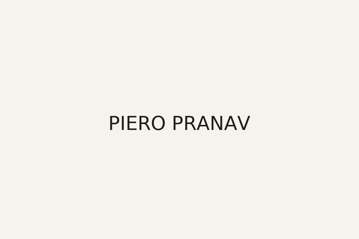 Piero (Pranav) portrait