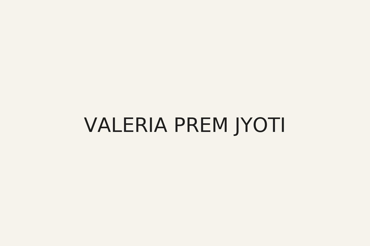 Valeria (Prem Jyoti) portrait
